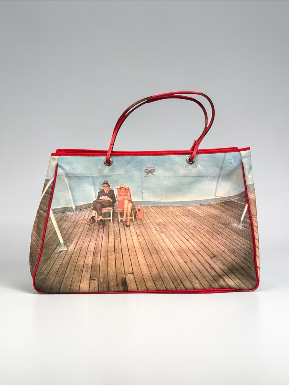 Anya Hindmarch NWT Weekend Couple on a Boat Tote - Picture 2 of 8